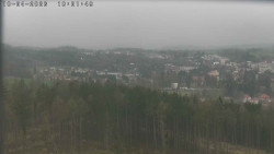 Humpolec z hradu Orlík