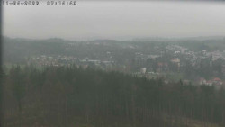 Humpolec z hradu Orlík