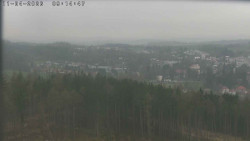 Humpolec z hradu Orlík