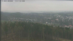 Humpolec z hradu Orlík