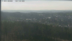 Humpolec z hradu Orlík