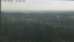 Humpolec z hradu Orlík