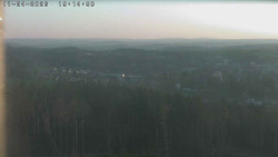 Humpolec z hradu Orlík