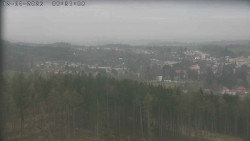 Humpolec z hradu Orlík