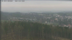 Humpolec z hradu Orlík