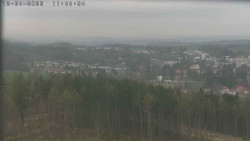 Humpolec z hradu Orlík