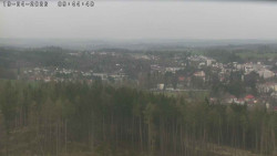 Humpolec z hradu Orlík