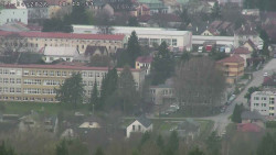 Humpolec z hradu Orlík