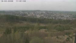 Humpolec z hradu Orlík