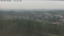 Humpolec z hradu Orlík