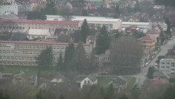 Humpolec z hradu Orlík