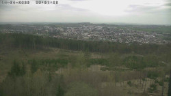 Humpolec z hradu Orlík