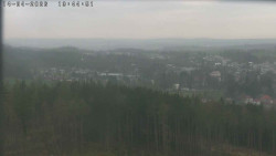 Humpolec z hradu Orlík