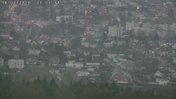 Humpolec z hradu Orlík