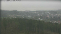 Humpolec z hradu Orlík