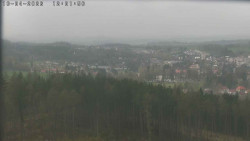 Humpolec z hradu Orlík