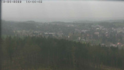 Humpolec z hradu Orlík