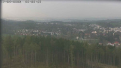 Humpolec z hradu Orlík