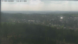 Humpolec z hradu Orlík