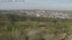 Humpolec z hradu Orlík