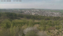 Humpolec z hradu Orlík