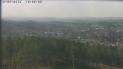 Humpolec z hradu Orlík