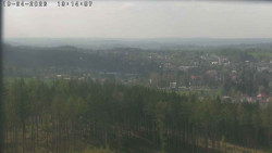 Humpolec z hradu Orlík