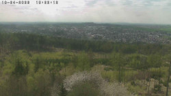 Humpolec z hradu Orlík