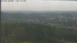 Humpolec z hradu Orlík