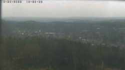 Humpolec z hradu Orlík