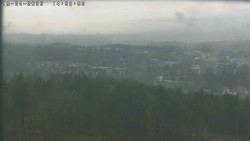 Humpolec z hradu Orlík