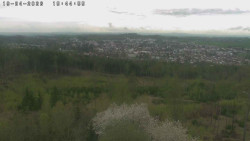 Humpolec z hradu Orlík