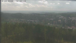 Humpolec z hradu Orlík