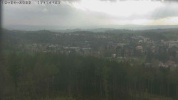 Humpolec z hradu Orlík