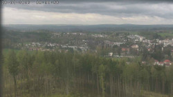 Humpolec z hradu Orlík