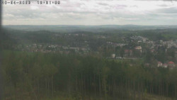 Humpolec z hradu Orlík