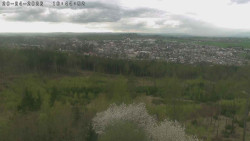 Humpolec z hradu Orlík