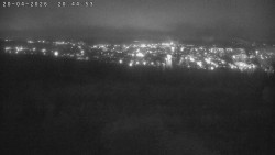 Humpolec z hradu Orlík