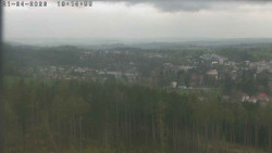 Humpolec z hradu Orlík