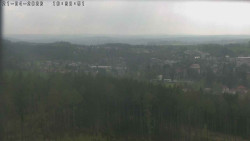 Humpolec z hradu Orlík