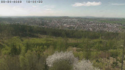 Humpolec z hradu Orlík