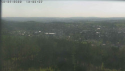 Humpolec z hradu Orlík