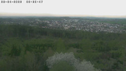 Humpolec z hradu Orlík