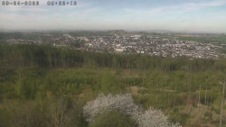 Humpolec z hradu Orlík