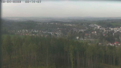 Humpolec z hradu Orlík