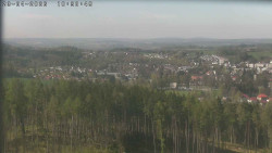 Humpolec z hradu Orlík