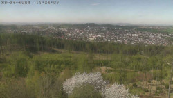 Humpolec z hradu Orlík