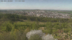 Humpolec z hradu Orlík