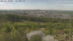 Humpolec z hradu Orlík