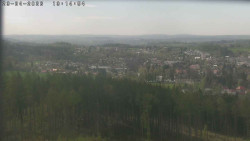 Humpolec z hradu Orlík